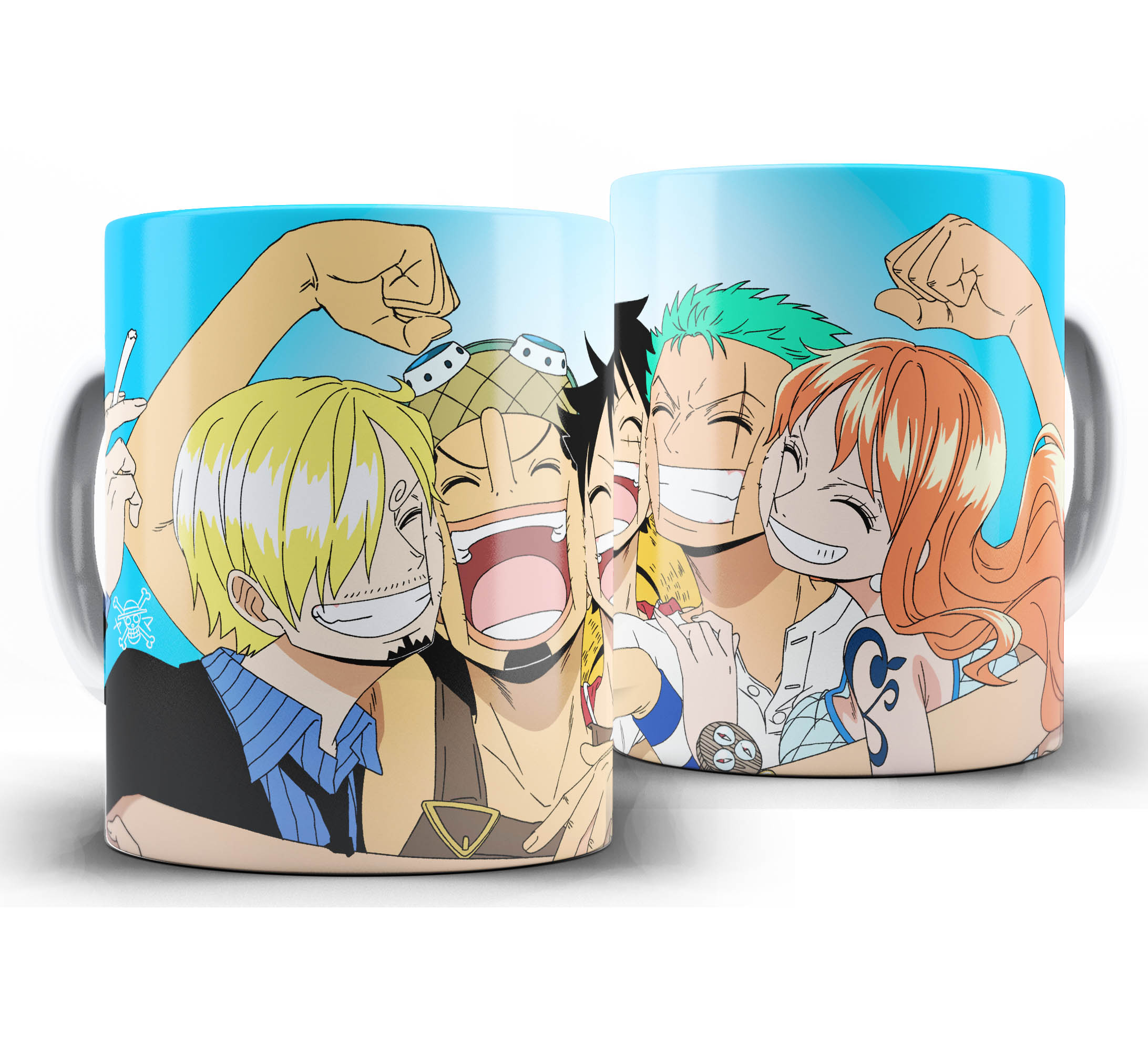 Caneca Anime - One Piece W3 - Fanart